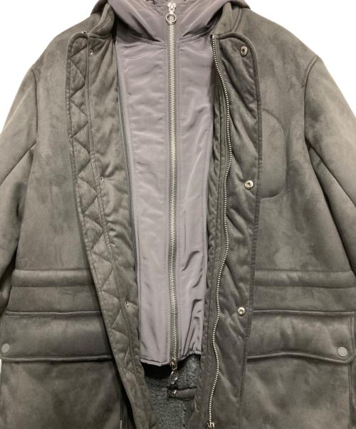 ARMANI EXCHANGE（アルマーニ エクスチェンジ）ARMANI EXCHANGE (アルマーニ エクスチェンジ) モッズコート グレー サイズ:L 未使用品の古着・服飾アイテム