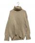 GALERIE VIE（ギャルリーヴィー）の古着「ファインウール ハイネックプルオーバー」｜ベージュ