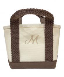 L.L.Bean（エルエルビーン マウンテンパーカー）の古着「キャンバスハンドバッグ」｜アイボリー