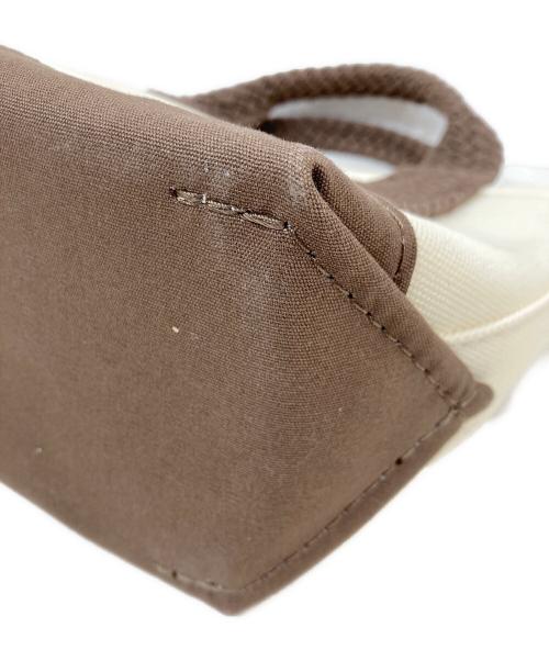 L.L.Bean（エルエルビーン）L.L.Bean (エルエルビーン) キャンバスハンドバッグ アイボリーの古着・服飾アイテム