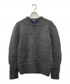 POLO RALPH LAURENポロ・ラルフローレン）の古着「ウールハンドニット」｜グレー