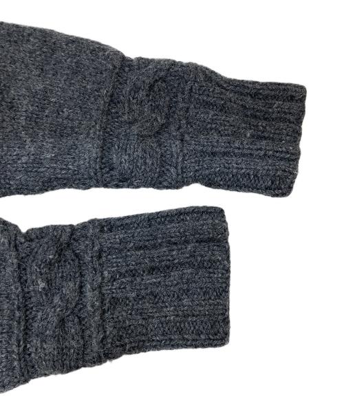 POLO RALPH LAUREN（ポロ・ラルフローレン）POLO RALPH LAUREN (ポロ・ラルフローレン) ウールハンドニット グレー サイズ:Mの古着・服飾アイテム