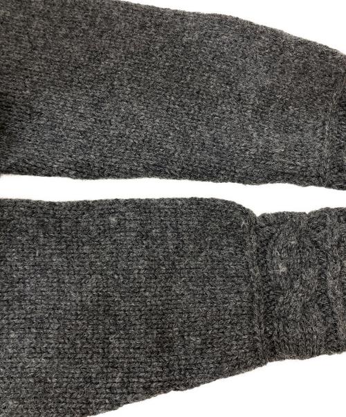 POLO RALPH LAUREN（ポロ・ラルフローレン）POLO RALPH LAUREN (ポロ・ラルフローレン) ウールハンドニット グレー サイズ:Mの古着・服飾アイテム