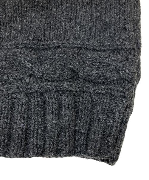 POLO RALPH LAUREN（ポロ・ラルフローレン）POLO RALPH LAUREN (ポロ・ラルフローレン) ウールハンドニット グレー サイズ:Mの古着・服飾アイテム