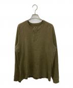 ARC'TERYXアークテリクス）の古着「ヘンリーネックカットソー」｜カーキ