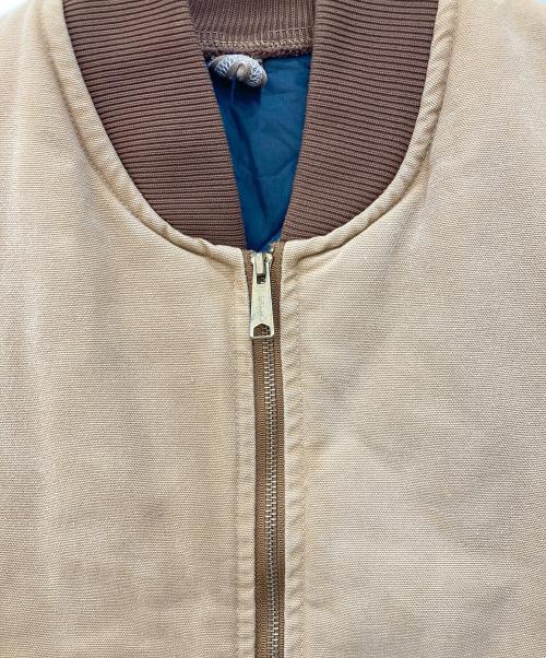 CarHartt（カーハート）CarHartt (カーハート) ダックベスト ベージュ サイズ:Lの古着・服飾アイテム