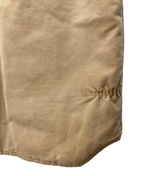 CarHartt（カーハート）CarHartt (カーハート) ダックベスト ベージュ サイズ:Lの古着・服飾アイテム