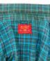 中古・古着 WOOLRICH (ウールリッチ) チェックウエスタンシャツ グリーン サイズ:XL：4000円