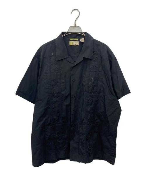 cubavera（キューバベラ）cubavera (キューバベラ) キューバシャツ ブラック サイズ:XLの古着・服飾アイテム