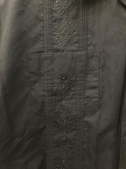 cubavera（キューバベラ）cubavera (キューバベラ) キューバシャツ ブラック サイズ:XLの古着・服飾アイテム