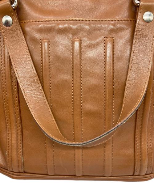 JACQUES LE CORRE（ジャックルコー）JACQUES LE CORRE (ジャックルコー) パリスモールショルダーバッグ ブラウンの古着・服飾アイテム