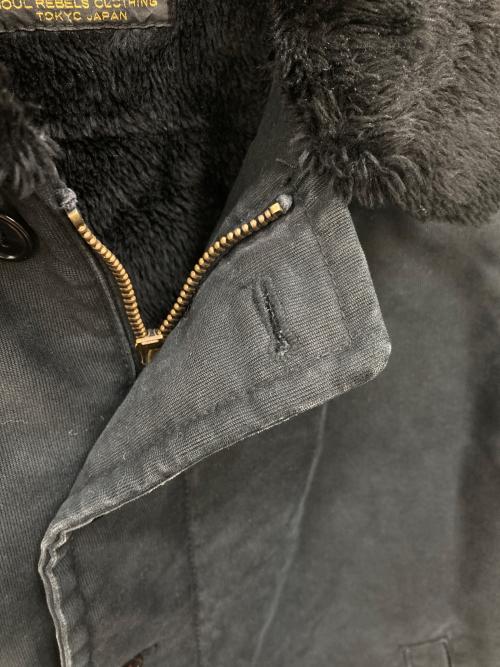 WACKO MARIA（ワコマリア）WACKO MARIA (ワコマリア) N-1 DECK JACKET ブラック サイズ:Mの古着・服飾アイテム