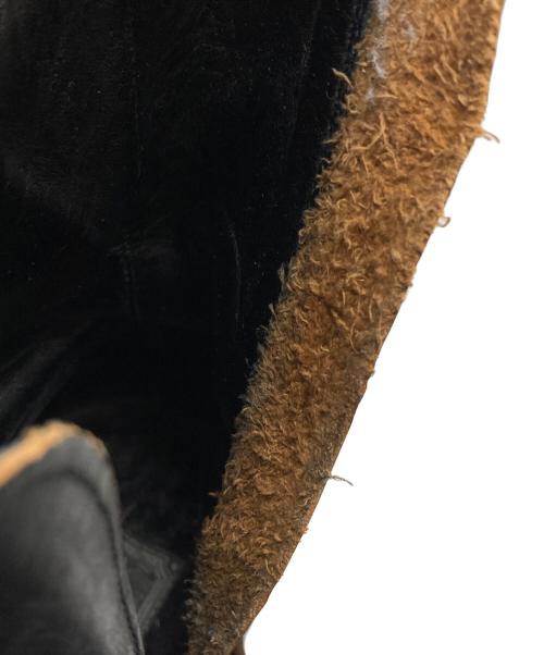 MIHARA YASUHIRO（ミハラヤスヒロ）MIHARA YASUHIRO (ミハラヤスヒロ) エイジング加工レースアップブーツ ブラック サイズ:26㎝の古着・服飾アイテム