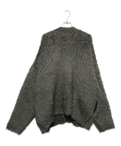 ELLIE（エリー）ELLIE (エリー) シャギーカーディガン グレー サイズ:FREEの古着・服飾アイテム