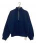 Gypsohila（ジプソフィア）の古着「ハーフジップスウェット」｜ネイビー