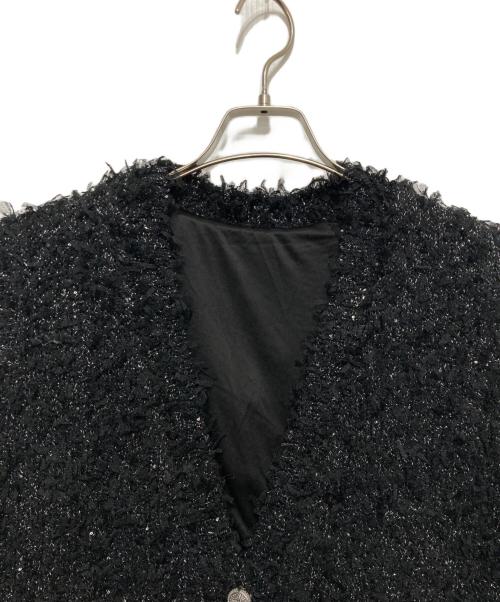 Gypsohila（ジプソフィア）Gypsohila (ジプソフィア) Sugar Gillet ブラック サイズ:FREEの古着・服飾アイテム