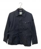 TATRASタトラス）の古着「ナイロンサファリジャケット」｜ブラック