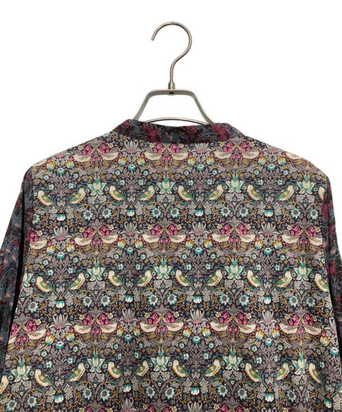 ADIEU TRISTESSE（アデュートリステス）ADIEU TRISTESSE (アデュートリステス) リバティパッチワークワンピース エンジ サイズ:不明の古着・服飾アイテム