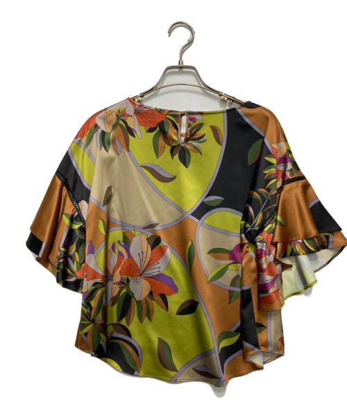 GRACE CONTINENTAL（（グレースコンチネンタル）GRACE CONTINENTAL (（グレースコンチネンタル) フラワープリントセットアップブラウス マルチカラー サイズ:Sの古着・服飾アイテム