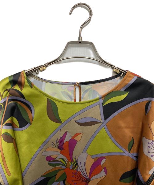 GRACE CONTINENTAL（（グレースコンチネンタル）GRACE CONTINENTAL (（グレースコンチネンタル) フラワープリントセットアップブラウス マルチカラー サイズ:Sの古着・服飾アイテム