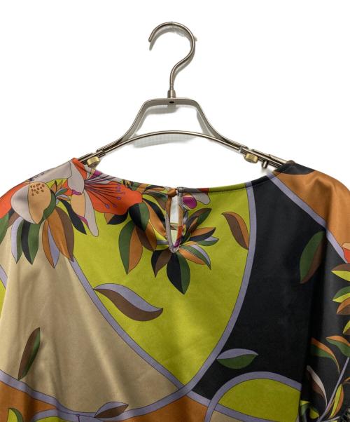 GRACE CONTINENTAL（（グレースコンチネンタル）GRACE CONTINENTAL (（グレースコンチネンタル) フラワープリントセットアップブラウス マルチカラー サイズ:Sの古着・服飾アイテム