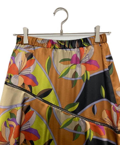 GRACE CONTINENTAL（（グレースコンチネンタル）GRACE CONTINENTAL (（グレースコンチネンタル) フラワープリントセットアップブラウス マルチカラー サイズ:Sの古着・服飾アイテム