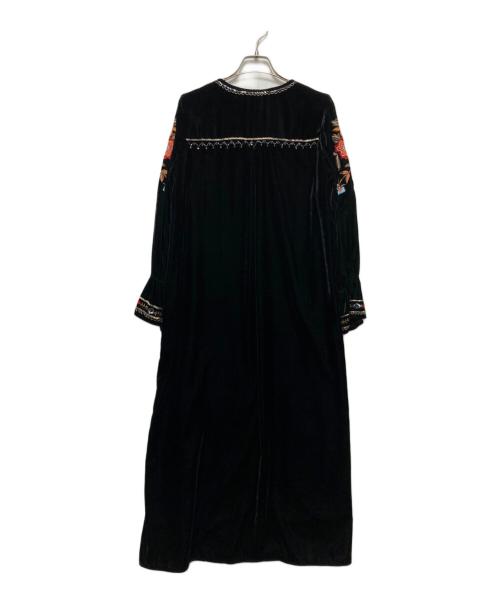 GRACE CONTINENTAL（（グレースコンチネンタル）GRACE CONTINENTAL (（グレースコンチネンタル) キカフラワーロングワンピース2 ブラック サイズ:Sの古着・服飾アイテム