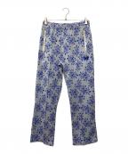 Needles×STUDIOUSニードルズ×ステュディオス）の古着「STUDIOUS別注トラックパンツ　Track Pant - Poly Jq」｜ブルー