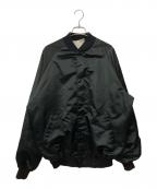 WEST ARKウェストアーク）の古着「スナップパッチジャケット」｜ブラック