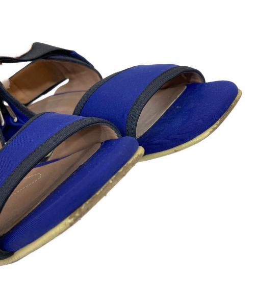 MARNI（マルニ）MARNI (マルニ) オープントゥーストラップサンダル ブルー サイズ:36の古着・服飾アイテム