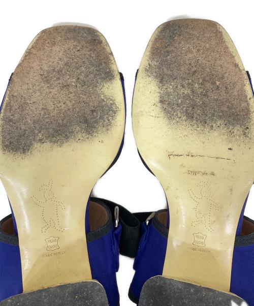 MARNI（マルニ）MARNI (マルニ) オープントゥーストラップサンダル ブルー サイズ:36の古着・服飾アイテム