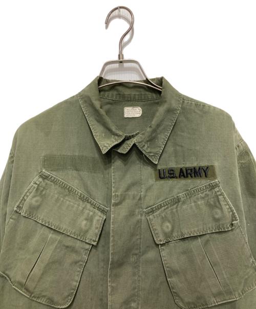 US ARMY（ユーエスアーミー）US ARMY (ユーエスアーミー) 60’s Jungle Fatigue Jacket 4th Type カーキ サイズ:Sの古着・服飾アイテム