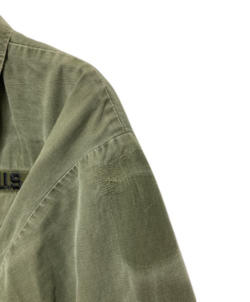 US ARMY（ユーエスアーミー）US ARMY (ユーエスアーミー) 60’s Jungle Fatigue Jacket 4th Type カーキ サイズ:Sの古着・服飾アイテム