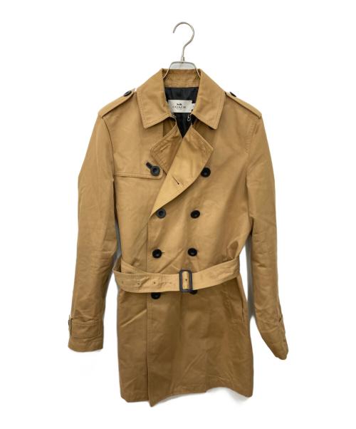 COACH（コーチ）COACH (コーチ) トレンチコート ベージュ サイズ:XSの古着・服飾アイテム