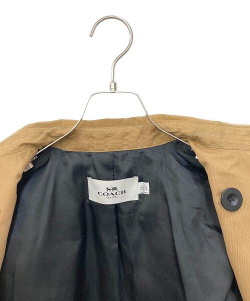 COACH（コーチ）COACH (コーチ) トレンチコート ベージュ サイズ:XSの古着・服飾アイテム