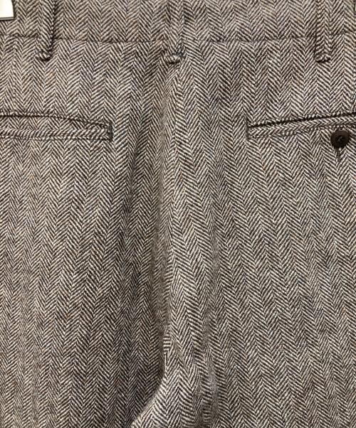 RRL（ダブルアールエル）RRL (ダブルアール) ヘリンボーンパンツ ブラウン サイズ:SIZE 96cm (W38)の古着・服飾アイテム