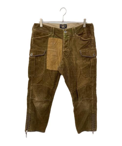 RRL（ダブルアールエル）RRL (ダブルアールエル) コーデュロイカーゴパンツ ブラウン サイズ:SIZE 81㎝(W32)の古着・服飾アイテム