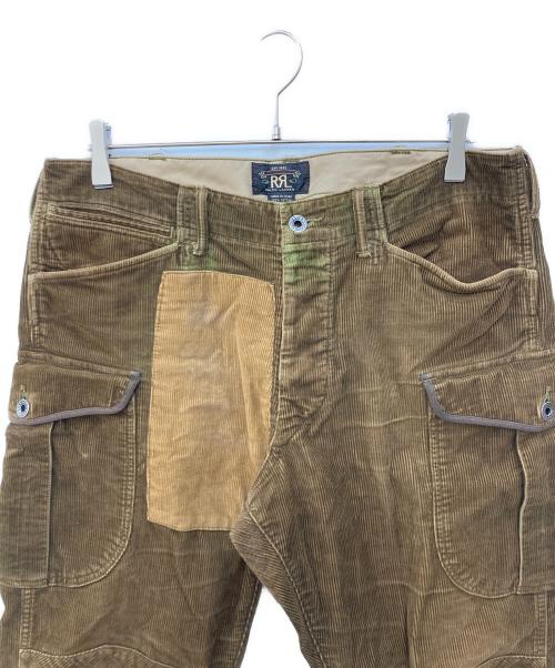 RRL（ダブルアールエル）RRL (ダブルアールエル) コーデュロイカーゴパンツ ブラウン サイズ:SIZE 81㎝(W32)の古着・服飾アイテム