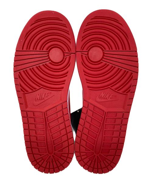 NIKE（ナイキ）NIKE (ナイキ) AIR JORDAN 1 RETRO LOW OG ホワイト×レッド サイズ:28㎝の古着・服飾アイテム