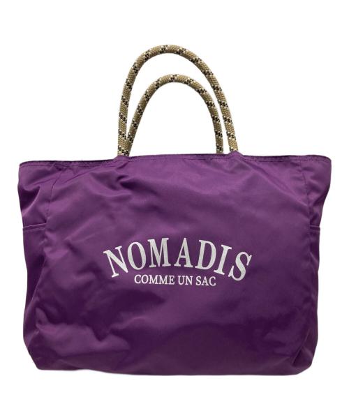 NOMADIS（ノマディス）NOMADIS (ノマディス) ナイロントートバッグ パープルの古着・服飾アイテム