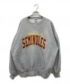 RUSSELL ATHLETICラッセルアスレチック）の古着「オールド刺繍スウェット」｜グレー