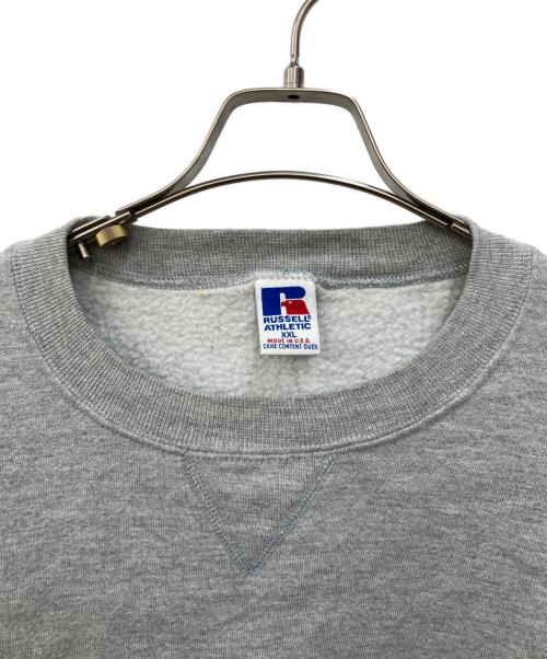 RUSSELL ATHLETIC（ラッセルアスレチック）RUSSELL ATHLETIC (ラッセルアスレチック) オールド刺繍スウェット グレー サイズ:XXLの古着・服飾アイテム