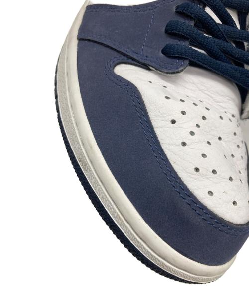 NIKE（ナイキ）NIKE (ナイキ) Air Jordan 1 High OG CO.JP White/Midnight Navy ネイビー×ホワイト サイズ:28cmの古着・服飾アイテム