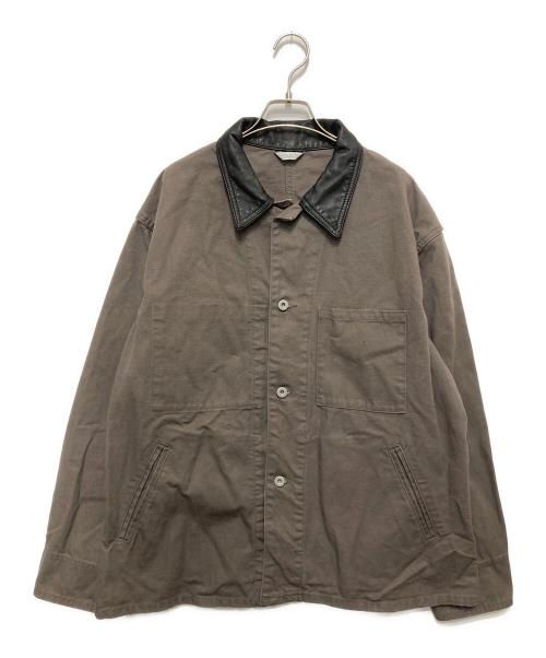 JOURNAL STANDARD（ジャーナルスタンダード）JOURNAL STANDARD (ジャーナルスタンダード) ダックワーク カバーオール ブラウン サイズ:Lの古着・服飾アイテム