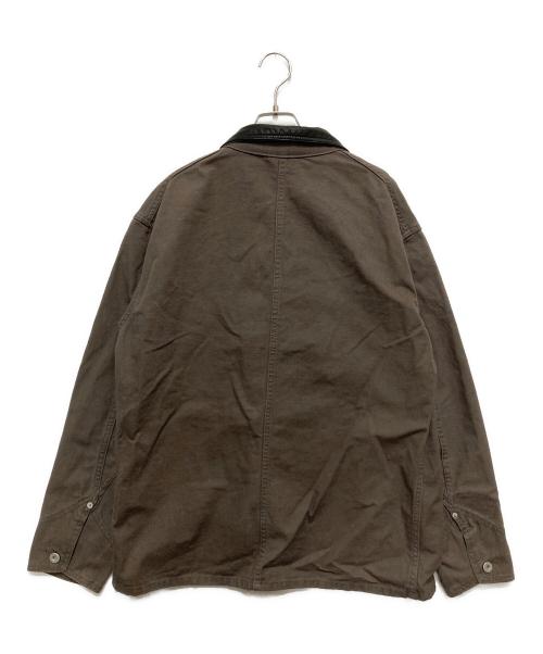 JOURNAL STANDARD（ジャーナルスタンダード）JOURNAL STANDARD (ジャーナルスタンダード) ダックワーク カバーオール ブラウン サイズ:Lの古着・服飾アイテム