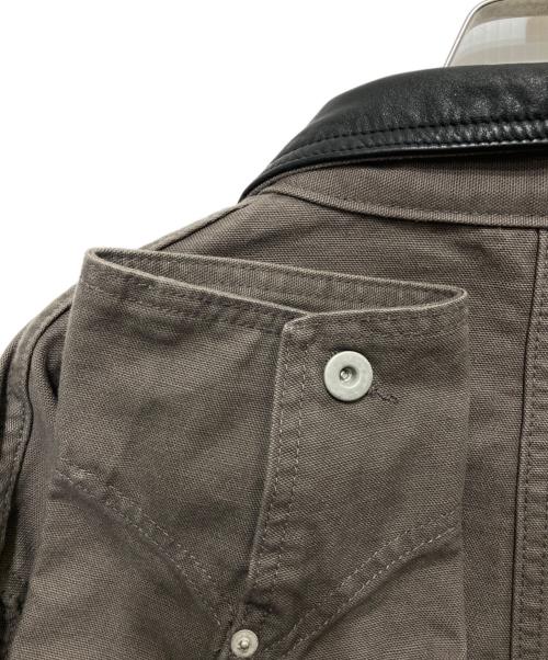 JOURNAL STANDARD（ジャーナルスタンダード）JOURNAL STANDARD (ジャーナルスタンダード) ダックワーク カバーオール ブラウン サイズ:Lの古着・服飾アイテム