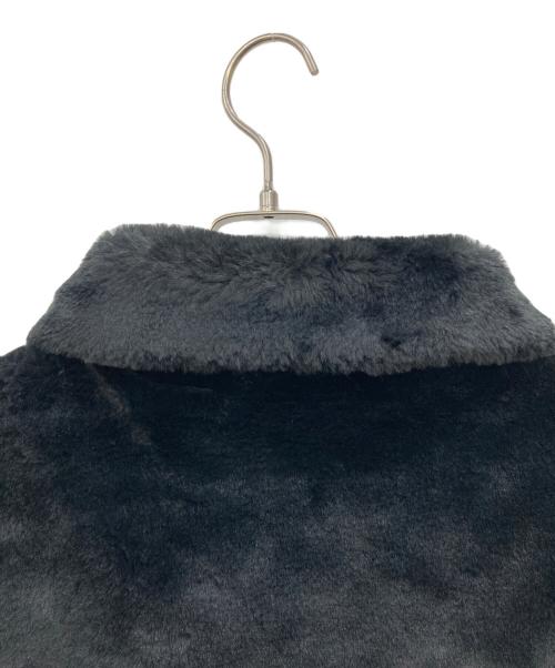 MONKEY TIME（モンキータイム）MONKEY TIME (モンキータイム) MT FAUX FUR ZIP BLSN ブラック サイズ:XLの古着・服飾アイテム