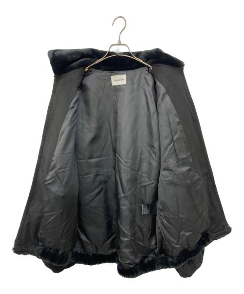 MONKEY TIME（モンキータイム）MONKEY TIME (モンキータイム) MT FAUX FUR ZIP BLSN ブラック サイズ:XLの古着・服飾アイテム