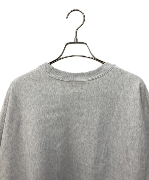 blurhms ROOTSTOCK（ブラームスルーツストック）blurhms ROOTSTOCK (ブラームスルーツストック) プリントクルーネックスウェット グレー サイズ:SIZE 3の古着・服飾アイテム