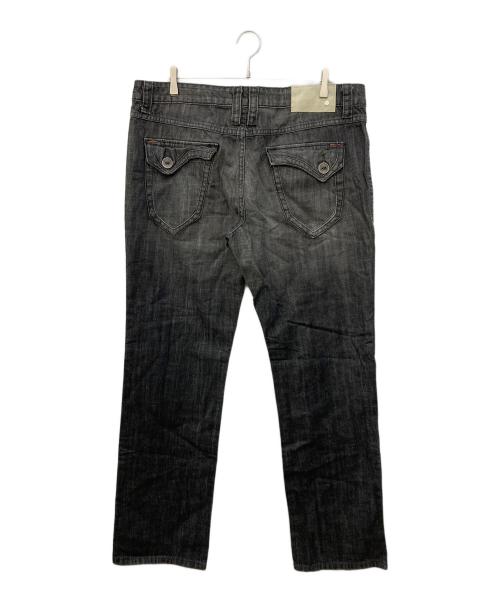 FIVE FOUR（ファイブフォ）FIVE FOUR (ファイブフォ) デニムパンツ ブラック サイズ:SIZE 96cm (W38)の古着・服飾アイテム